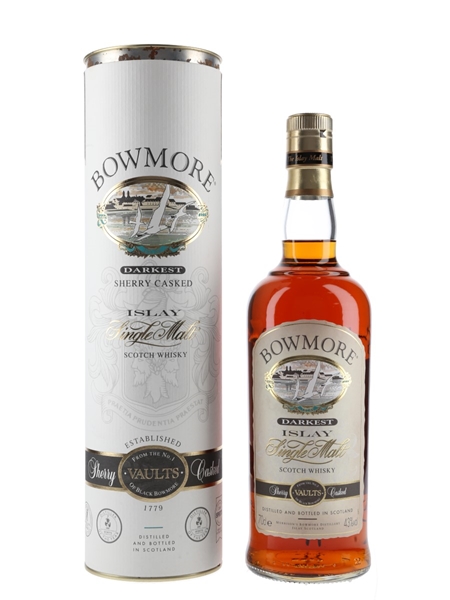 Bowmore Darkest Bottled 1990s - Sherry Cask Finish 70cl / 43%