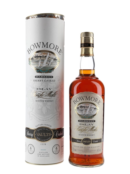 Bowmore Darkest Bottled 1990s - Sherry Cask Finish 70cl / 43%