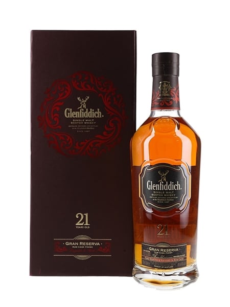 Glenfiddich 21 Year Old Gran Reserva Rum Cask Finish 70cl / 43%