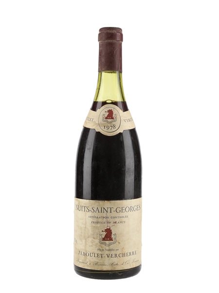 1978 Nuits St Georges Jaboulet Vercherre 75cl