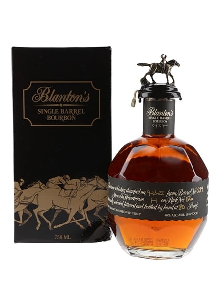 Blanton's Single Barrel No.289 Bottled 2022 - Japanese Release 75cl / 40%