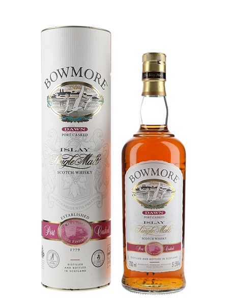 Bowmore Dawn Bottled 2000s - Ruby Port Cask Finish 70cl / 51.5%