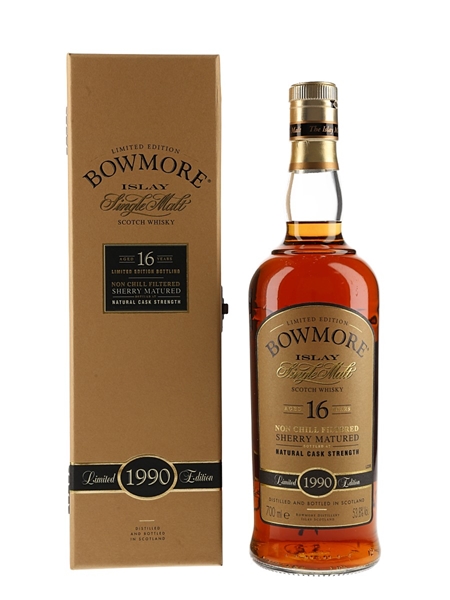 Bowmore 1990 16 Year Old Sherry Matured 70cl / 53.8%