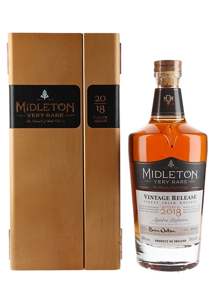 Midleton Very Rare 2018 Edition  70cl / 40%