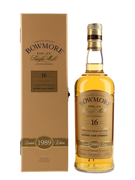 Bowmore 1989 16 Year Old Sherry Matured 70cl / 51.8%