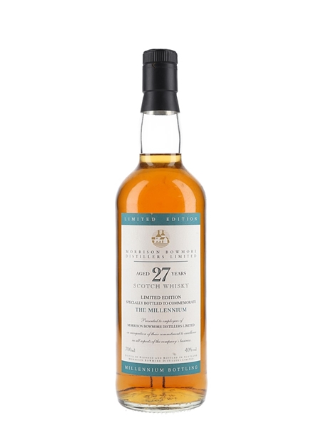 Morrison Bowmore 27 Year Old The Millennium 70cl / 40%