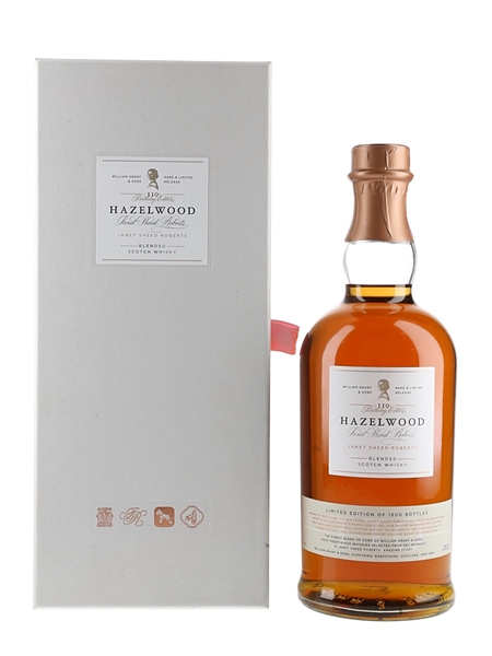 Hazelwood Janet Sheed Roberts 110th Birthday Edition 70cl / 55%