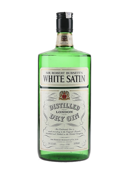 Sir Robert Burnett's White Satin Gin Bottled 1970s 75.7cl / 40%