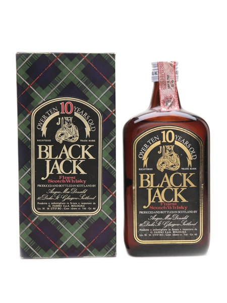 Black Jack 10 Year Old - Angus MacDonald Bottled 1970s 75cl / 40%