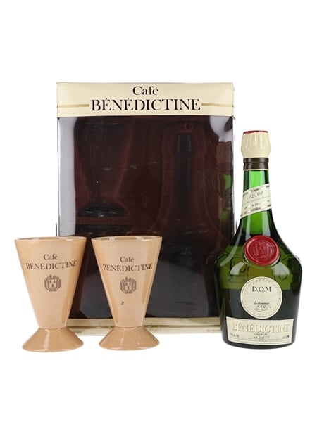 Benedictine DOM Gift Set Bottled 1980s 50cl / 40%