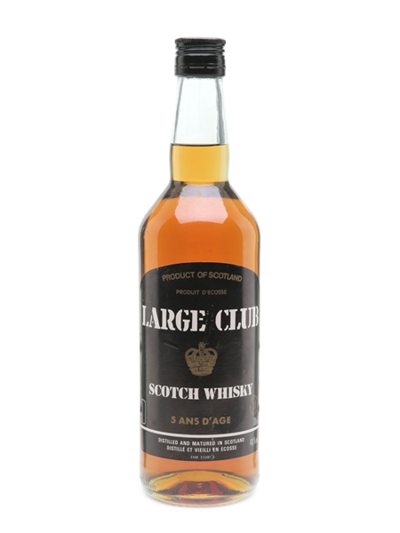 Large Club 5 Year Old  70cl / 40%