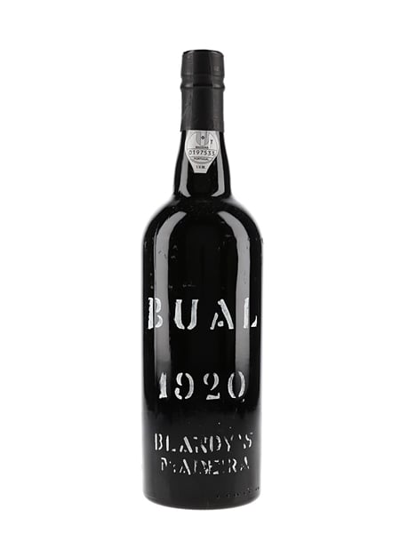 1920 Blandy's Bual Madeira Bottled 2006 75cl / 21%