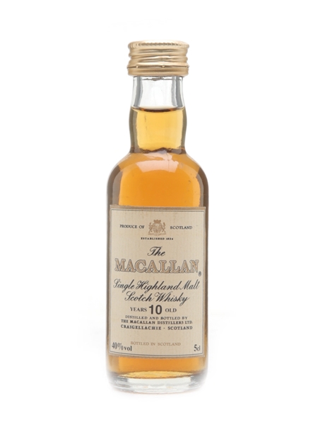 Macallan 10 Year Old Miniature 5cl / 40%