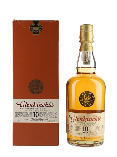 Glenkinchie 10 Year Old Bottled 1990s 70cl / 43%