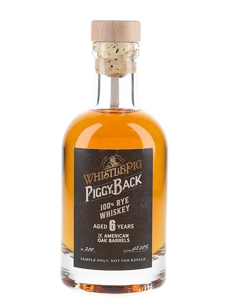 WhistlePig PiggyBack 6 Year Old Rye  20cl / 48..28%