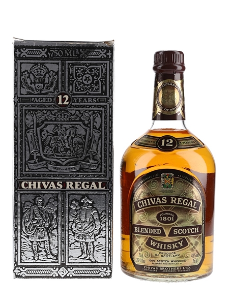 Chivas Regal 12 Year Old Bottled 1980s 75cl / 43%