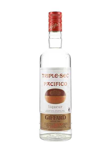 Giffard Triple Sec Pacifico Liqueur Bottled 1990s 70cl / 25%