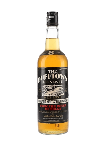 Dufftown Glenlivet 8 Year Old Bottled 1970s 75.7cl / 40%