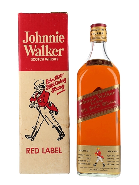 Johnnie Walker Red Label Bottled 1970s-1980s - Large Format 187.5cl / 40%