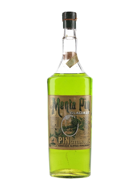 Menta Pin Bottled 1950s 100cl