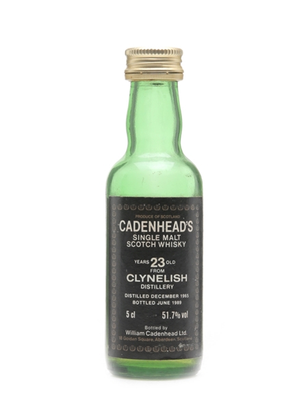 Clynelish 1965 Cadenhead's 23 Year Old 5cl / 51.7%