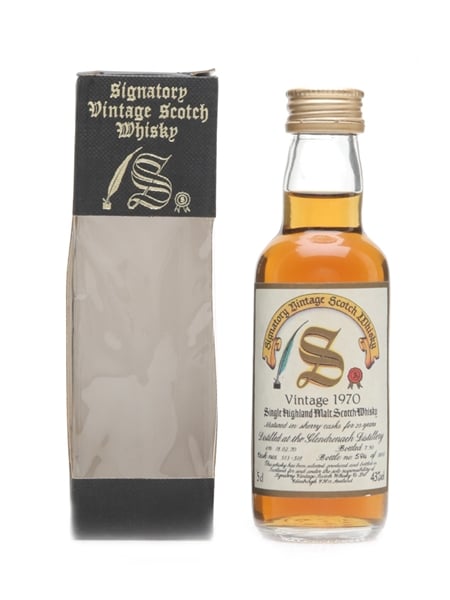 Glendronach 1970 Signatory 20 Year Old 5cl / 43%