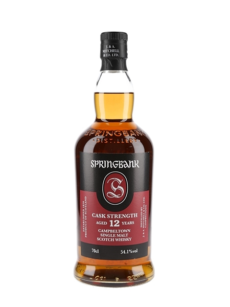 Springbank 12 Year Old Cask Strength Bottled 2023 70cl / 54.1%