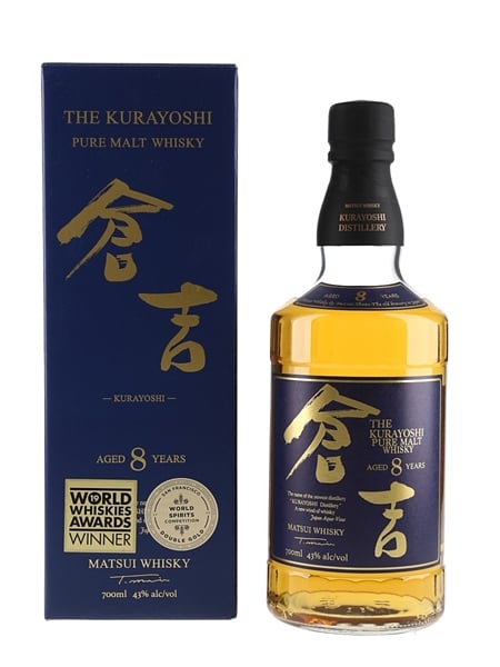 Kurayoshi 8 Year Old Matsui Whisky 70cl / 43%