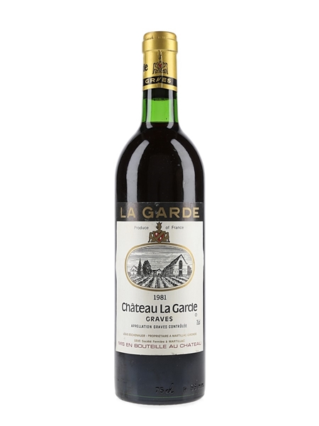 1981 Chateau La Garde  75cl