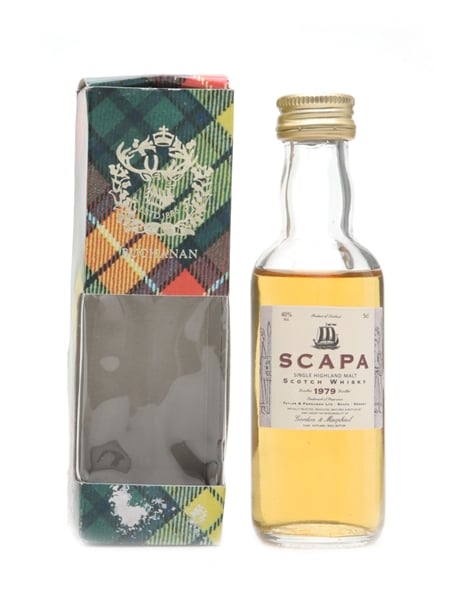 Scapa 1979 Gordon & MacPhail Miniature - Buchanan Tartan 5cl / 40%