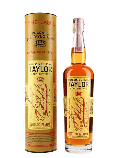 Colonel E H Taylor Straight Rye Bottled 2020 - Buffalo Trace 75cl / 50%