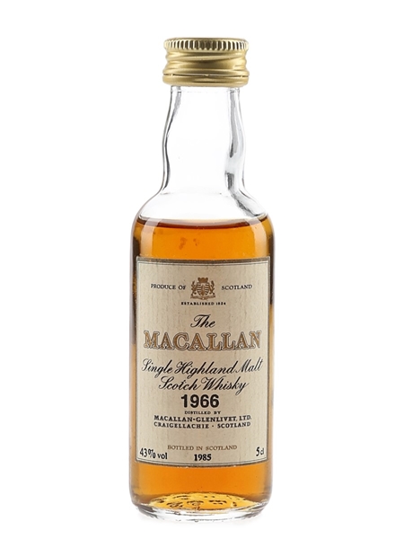 Macallan 1966 Bottled 1985 5cl / 43%