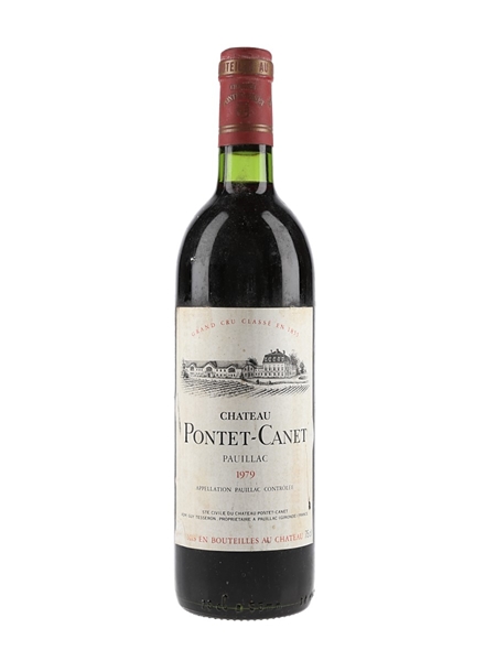 1979 Chateau Pontet Canet Grand Cru Classe 75cl