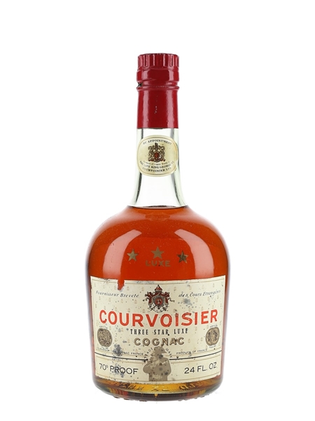 Courvoisier 3 Star Luxe Bottled 1970s 68cl / 40%