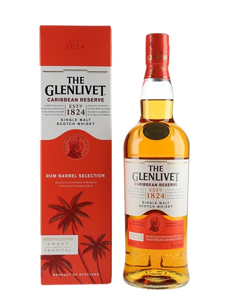 Glenlivet Caribbean Reserve Bottled 2020 - Rum Cask Finish 70cl / 40%