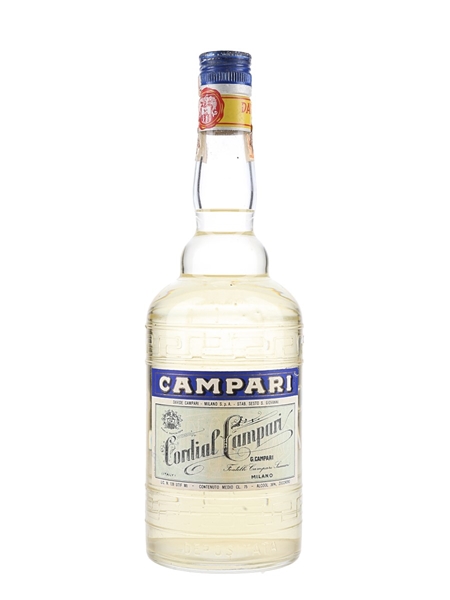 Campari Cordial Bottled 1960s 75cl / 36%