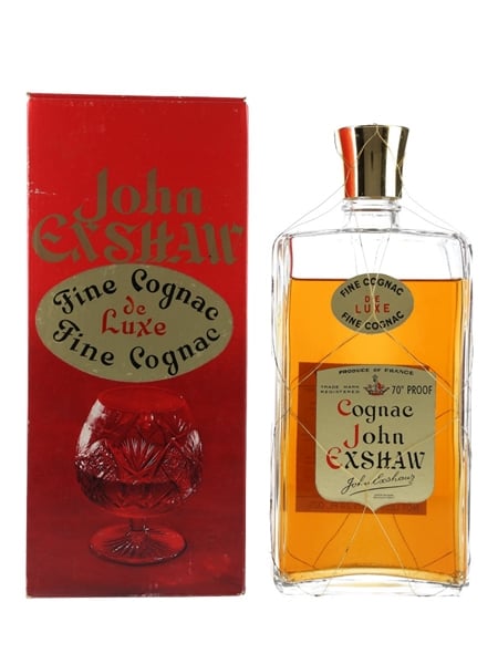 John Exshaw De Luxe Bottled 1960s - 1970s 68cl