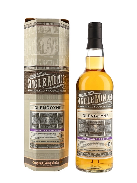 Glengoyne 10 Year Old Douglas Laing - Single Minded 70cl / 43%