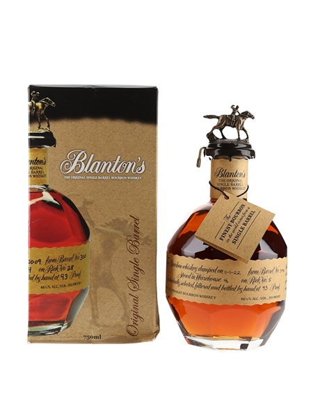 Blanton's Original Single Barrel No. 3496 Bottled 2022 75cl / 46.5%