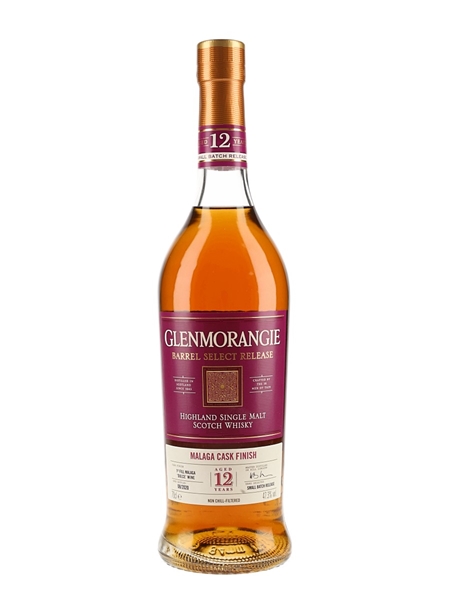 Glenmorangie 12 Year Old Malaga Cask Finish Bottled 2020 - Barrel Select Release 70cl / 47.3%