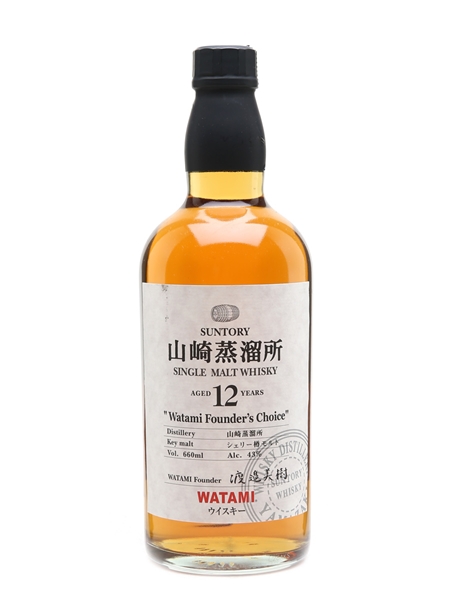 Yamazaki 12 Year Old Watami Founder's Choice 66cl / 43%