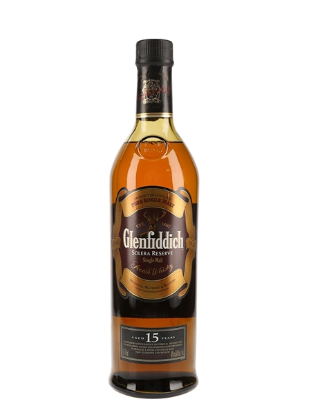 Glenfiddich 15 Year Old Solera Reserve 70cl / 40%