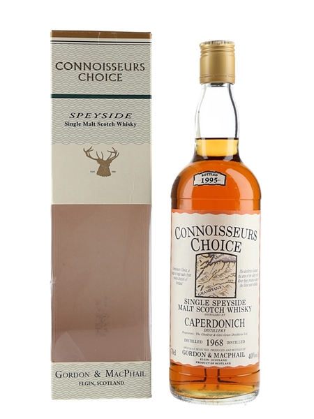 Caperdonich 1968 Connoisseurs Choice Bottled 1995 - Gordon & MacPhail 70cl / 40%