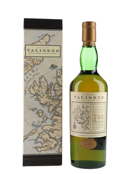 Talisker 10 Year Old Bottled 1980s-1990s - Map Label 75cl / 45.8%