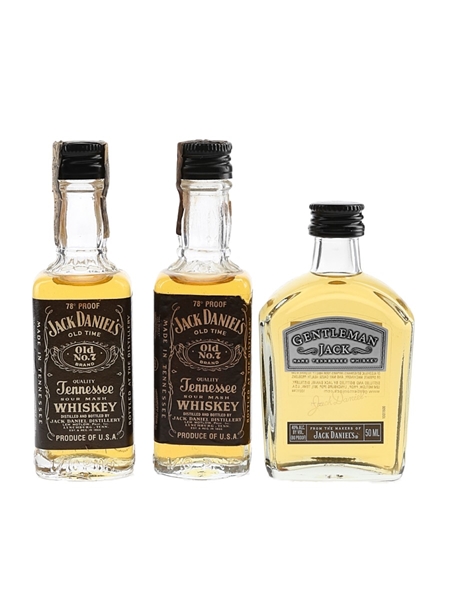 Gentleman Jack & Jack Daniel's Old No.7  3 x 5cl