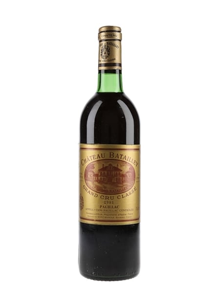 1981 Chateau Batailley Grand Cru Classe 75cl