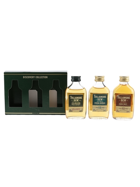 Tullamore D.E.W. Discovery Collection  3 x 5cl