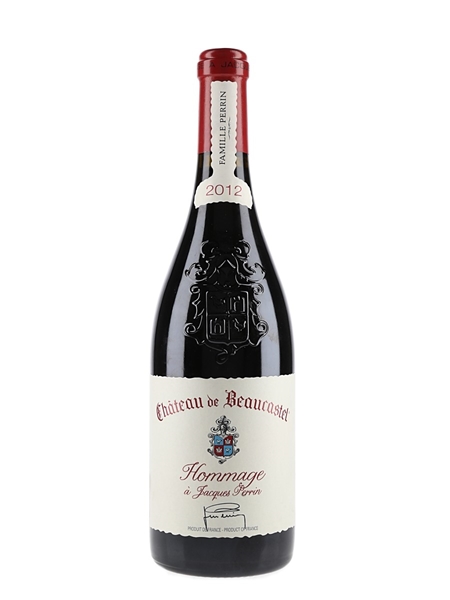 2012 Chateau De Beaucastel Chateauneuf Du Pape - Hommage a Jacques Perrin 75cl / 15.5%