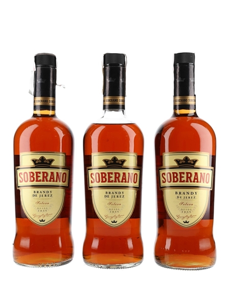 Soberano Gonzalez Byass  3 x 100cl / 36%