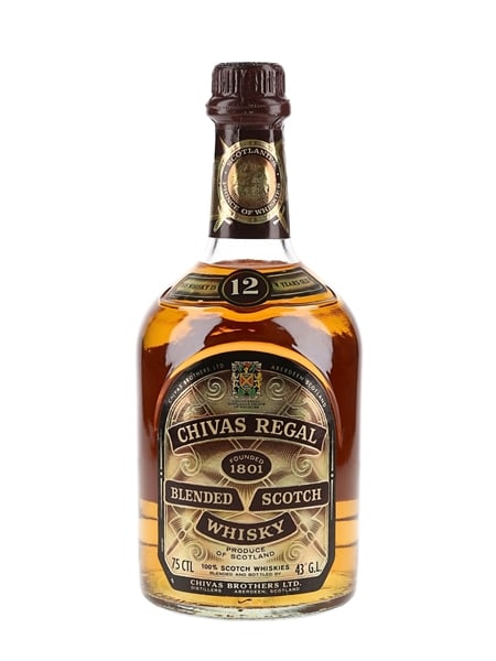 Chivas Regal 12 Year Old Bottled 1980s 75cl / 43%